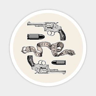 Belt with revolvers Magnet